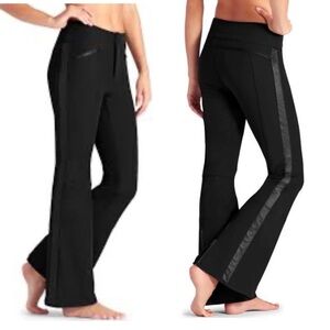 Athleta Black Flare Pants